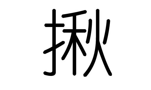 揪字的五行屬什么，揪字有幾劃，揪字的含義