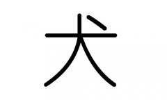 犬字的五行屬什么，犬字有幾劃，犬字的含義