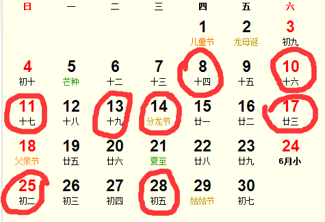 2017年6月拆卸吉日完整版_2017年6月適合拆卸的日子