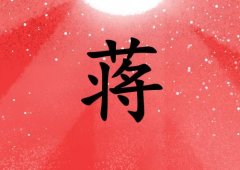 姓蔣女孩起名五行屬火兩個(gè)字名字_姓蔣女孩屬火100分兩個(gè)字名字