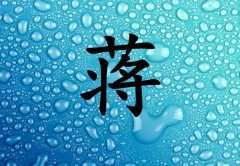 姓蔣女孩起名五行屬水兩個(gè)字名字_姓蔣女孩屬水100分兩個(gè)字名字