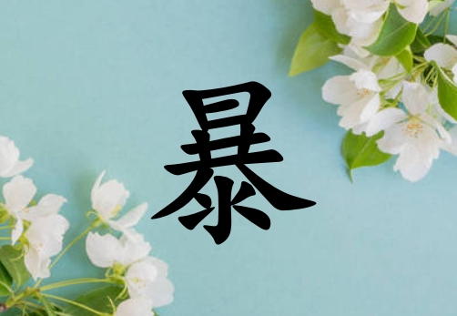 姓暴女孩起名五行屬木兩個字名字_姓暴女孩屬木100分兩個字名字