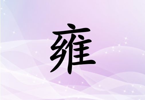 姓雍女孩起名五行屬金兩個字名字_姓雍女孩屬金100分兩個字名字