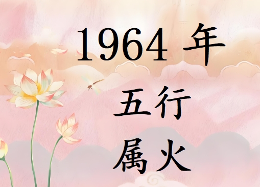 1964年五行屬什么？1964年出生是什么命？
